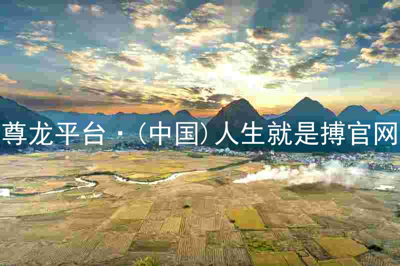 尊龙平台·(中国)人生就是搏官网